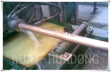 Máquina de colada continua horizontal del solo filamento de la barra de cobre amarillo D200mm del tonelero