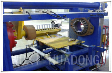 máquina de colada continua vertical automática de la aleación del magnesio 4KW de rosca para 250m m Rod
