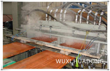 Máquina de colada continua automática de la losa, echador de cobre de la floración hecho en China