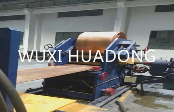 Máquina de colada continua de cobre de la losa de la tira horizontal con la fusión y sostener del horno